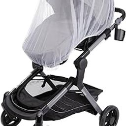 Moon Universal Stroller Mosquito Net Breathable Mesh Net Lightweight Portable IndoorOutdoor Fly/Bug Insect Protection Cover for Pushchair, Car Seat, Buggy, Carrycot, Bed, Bassinet, Basket-2