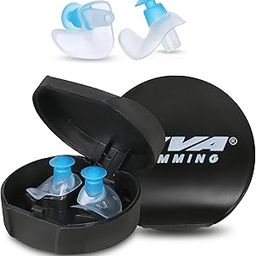 Viva Swimming EP 09 Soft Silicon Ear Plugs with Box Ear Plug (Black)-image-0