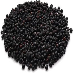 Natural & Original Black Chirmi Gunja Beads Chanoti Ke Beez Chirmi Seads Kali Gumchi Gunjari Gunja Beej Chanothi Black Seeds Chirmi Seeds (50 Gram)-27