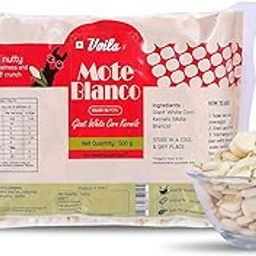 Voila Mote Blanco white Corn 500 gm | Peruvian White Corn kernels-image-23