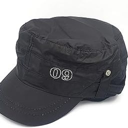 Epraiser Unisex Cotton Black Classic Model Water Resistant Designer Looks Trekking Snow Rainy Monsoon Cap, Free Size-image-37