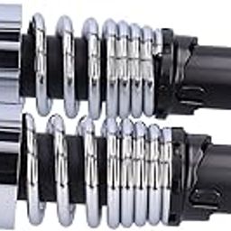 Shock Absorbers, Corrosion Resistant 10.5In Rust Proof Simple and Fast to Install Motorcycle Suspension Spring for Xl883 Xl883R Xl1200R Xl1200L for Motorcycle(Black+Chrome)-image-57