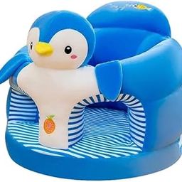 AVS Baby Cushion Sofa Seat or Rocking Chair | Soft Stuffed Animals Plush Cushion Couch | Sitting Stool for Kids | Birthday Gift Return Gift Seat (Use for 0 Year to 3 Year) (Blue)-image-64