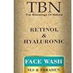 TBN Retinol and Hyaluronic Face Wash For Anti Aging, Fine Lines & Wrinkles |100% Vegan | Men & Women |Sulphate & Paraben Free Face Wash for Oily Skin | All Skin Types-picture-3