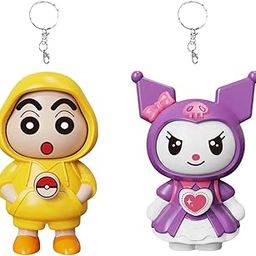2Pcs Face Changing Keychain, Cute Keychain for Car, Home, and Bags, Cartoon Keychain Accessories-image-80