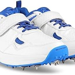 RXN Victor Bowling Metal Spike Cricket Shoes for Men & Women | Cricket Spike Shoes with Phylon Sole, TPU Outsole & Synthetic Leather Upper Comes with Extra Nails & Keys to Tighten-picture-34