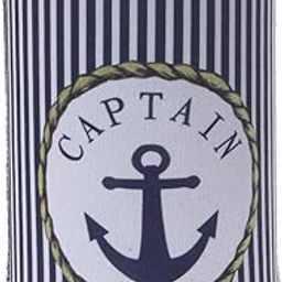 2pcs Beer Coke Can Cooler Stubby Holder Captain and First Mate Pattern-image-81