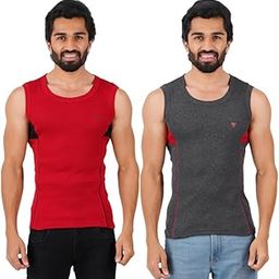 Premium Style Men's Cotton Gym Vest (S - XXL) (5 Colors Available)-image-69