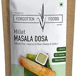 Forgotten Millet Masala Dosa 400g - Wheat Free Instant Dosa Mix with Multi Millets - High Fiber, Plant Proteins, Low GI, No Soda, No Preservatives - Makes 15 Dosas, Serves 5-picture-19