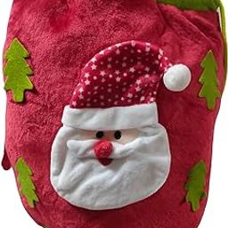 Kids School Senta Xmass Bag Soft Plush Backpacks Fancy smart design bagBtr-012-image-12
