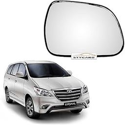 STYCARO - Side Mirror Glass Plate compatible with Toyota Innova Type 3 2013-2015 Model (RIGHT DRIVER SIDE)-image-15