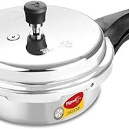 Pigeon by Stovekraft Deluxe Aluminium Outer Lid Pressure Cooker without Induction Base, 2 Litres, Silver-18