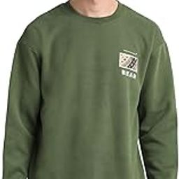 Men Green Printed Relaxed Fit Sweatshirt-image-22