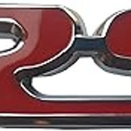 SF SmartFix RS 3D Metal Badge Car Monogram Sticker Logo Emblem,Red, Universal 8.7x2.2x0.5 cm (Pack of 1)-image-70