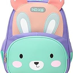 BEMBIKA School Bag The Perfect Children Backpack and School Bags For Kids Compact Stylish Backpack For Kids Exceptional-Quality Kids Kindergarten Backpack and Travel Backpack- (Bunny|Purple)-28