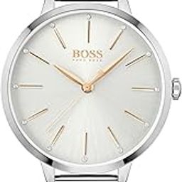 Hugo Boss Stainless Steel Symphony Analog Silver Dial Women Watch-1502611, Silver Band-picture-43