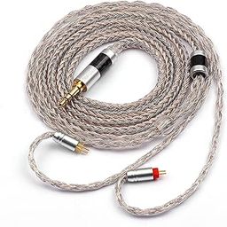 F FABOBJECTS® Zonie 16 Core Silver Plated Cable SPC Earphone Cable - 2pin 0.78 3.5mm, Jelly, Jelly-image-28