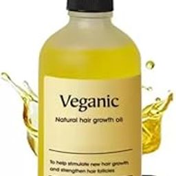 Vegan Natural Hair Oil Hair Growth & Reduces Hair Fall 100% Natural and Organic Oil For Men & Women-60ML-image-37