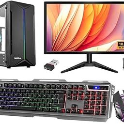 All-in-One Desktop Computer, 19inch Moniter, Core i7 2600, 16GB RAM, 500GB SSD, RGB Keyboard, Mouse, 2GB Graphics Card, WiFi, Win 10, RGB Gaming Cabinet (16-500-2GB)-26