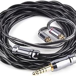 NICEHCK DuskAg Earphone Re-Cable, Upgrade Cable, 5N Sterling Silver and Monocrystalline Copper Shielded Layer Conductor, Replacement, Sound Quality Improvement, Hifi Earphone Cable, Soft, Sound Field-image-64