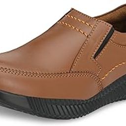 eego italy Men's Genuine Leather Light Weight Slip On Shoes-picture-2