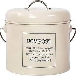 Kitchen Compost Bin Filter for Food Scrap Farmhouse Wastebasket Eco-friendly | Home & Garden | Yard, Garden & Outdoor Living | Gardening Supplies | Composting & Yard Waste-image-7