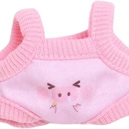 CALANDIS™ Dolls Jumpsuit Costume Accessories for 17cm Dolls Girls Dolls New Year Gifts pink-image-68