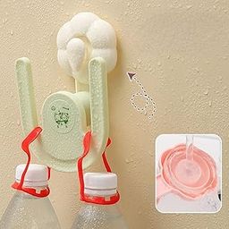 Wall Mounted Slippers Rack Bathroom Storage Accessories for Doorway Entryway Beige-image-69