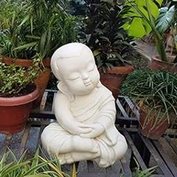 Wonderland Big Monk (Buddha Statue, Monk Statue, Garden Statue, Outdoor décor, Resin décor) (Feng Shui Items, Zen Garden)-image-50