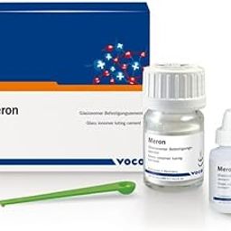 Meron Glass Ionomer Luting Cement by VOCO, Powder and Liquid Kit-picture-20
