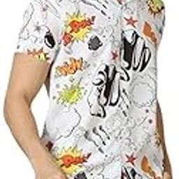 Men's Licra Co-ord Set Shirt and Shorts Set || Mens Night Sets || Lounge wear Shirt & Shorts Combo Beach Picnic Wear Night Suit for Men & Boys-picture-12