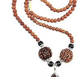 Rudraksha Narmadeshwar Mala Rudraksha mMla for Men Original Narmadeshwar Shivling Original Locket-image-43