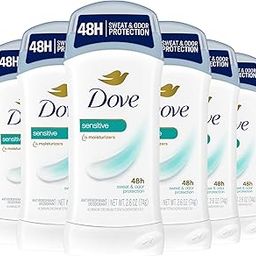 Dove Invisible Solid, Sensitive Skin, 2.6 Ounce Stick, Unscented, Female-20