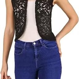 PRIMAH Straight Sleeveless Shrug-picture-19