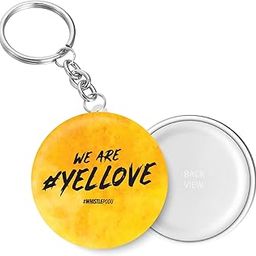 We Are Yellove I Dhoni I CSK I Farewell DHONI I Key Chain (Plastic, Multicolor, 44MM)-55