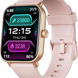 Fitpolo Fitness Tracker with Heart Rate Monitor, Smart Watch 1.3 inches Color Touch Screen IP68 Waterproof Step Calorie Counter Sleep Monitoring Pedometer Watches Activity Trackers (Pink)-12