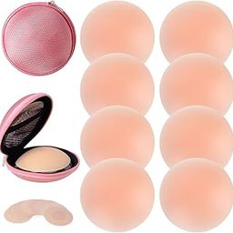 Pasties For Women Nipple Covers Reusable Adhesive Silicone Covers-image-16