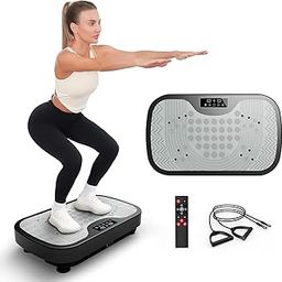 JOROTO Vibration Plate Exercise Machine, Vibration Platform Plate for Lymphatic Drainage & Weight Loss, Vibrating Plate Body Shaker Exercise Machine for Women Whole Body Workout Equipment-image-70