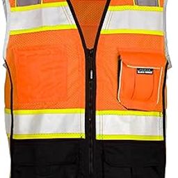 Kishigo - Premium Black Series Black Bottom Class 2 Vest - 1515-1516-image-39