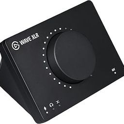 Elgato Wave XLR - Audio Mixer and 75 db Preamp for XLR Mic to USB-C, Control Interface with 48V Phantom Power, Tap-to-Mute, Digital Mixing Software for Streaming, Recording, Podcasting on Mac and PC-16
