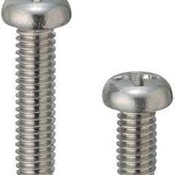 M5 X 16mm (1.6 cm) thread length Stainless Steel pan phillips head Machine Screws - 10 Nos-image-36