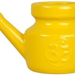 Enakshi® 6xCeramic Neti Pot Leakproof Sinus Rinse Pot Durable for Nasal Cleansing 350ml Yellow|Health & Beauty | Natural & Alternative Remedies | Neti Pots & Cleansers-image-76