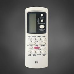 V4® GZ-50GB-E1 Compatible Air Conditioner remotes for Original Voltas AC Remote Control Suitable for 1 1.5 2 ton Split or Window ac - Match Exactly with Old Model 88 Remote for Better Performance-81