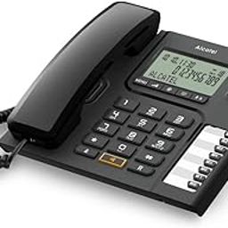 Alcatel T-76 Corded Landline Phone with Caller ID & Speakerphone (Black)-27