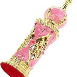 CALANDIS™ Vintage Heart Pattern Ancient Antique Empty Refillable Perfume Bottle Pink | Other Makeup Tools & Accs | Makeup Tools & Accessories | Makeup-44