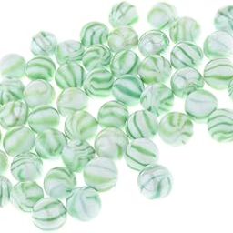 Enakshi (LABEL) Creations 50Pcs Glass Round Beads Kids Marbles Ball Traditional Game Toy Gift GreenToys & Hobbies|Educational| Educational Toys-17