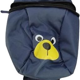 Harness Bear Children Backpack with Zipper Cartoon for Toys Dark Blue-image-79