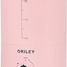 Oriley 2111C Ultrasonic Cool Mist Humidifier for Cold & Cough Home Bedroom Office Personal Space Adults & Babies (1 Year Warranty) (2.3L, 18W, Solid Pink)-image-94