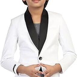 Male Open Front Modern Blazer (KDZ20004-7-8 Y_White-picture-30