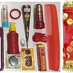Navratri MATA Rani Suhag Kit/Devi Solah Shringar Kit with 16 Shringar-image-34
